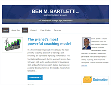 Tablet Screenshot of benmbartlett.com